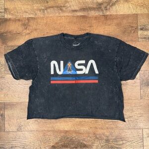 NASA Cropped T-shirt
